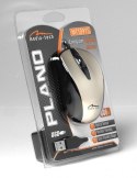 Mysz optyczna PLANO MT1091S (Srebrna)