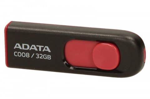 Pendrive DashDrive Classic C008 32GB USB2.0 czarno-czerwone Pendrive DashDrive Classic C008 32GB USB2.0 czarno-czerwone