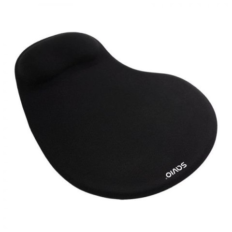 Podkładka żelowa pod mysz czarna SAVIO MP-01B Podkładka żelowa pod mysz czarna SAVIO MP-01B