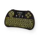 Klawiatura podświetlana mini bezprzewodowa RGB TV Box, Smart TV, konsole, PC, KW-03