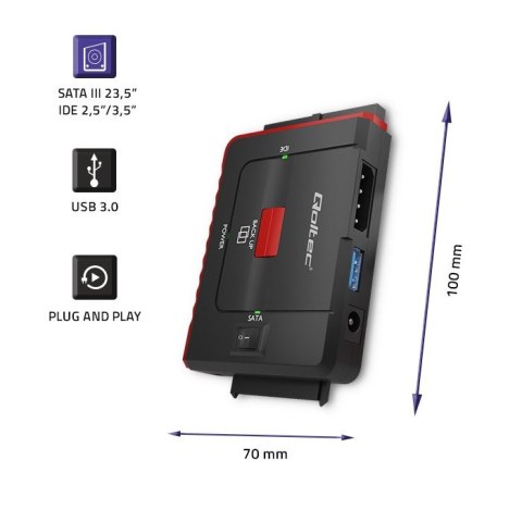 Adapter USB 3.0 do IDE | SATA III Adapter USB 3.0 do IDE | SATA III