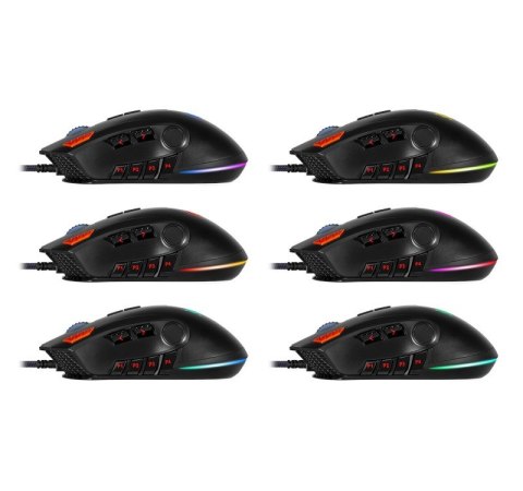 Mysz gamingowa przewodowa Oversider GM-917 12000 dpi 12P Mysz gamingowa przewodowa Oversider GM-917 12000 dpi 12P