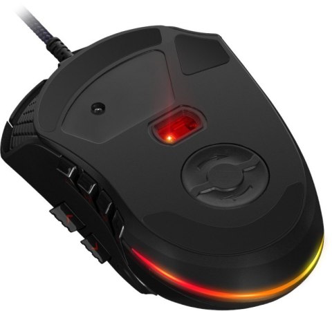 Mysz gamingowa przewodowa Oversider GM-917 12000 dpi 12P Mysz gamingowa przewodowa Oversider GM-917 12000 dpi 12P