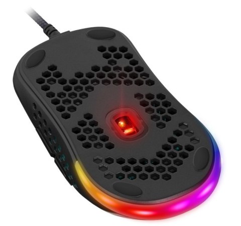 Mysz gamingowa przewodowa SHEPARD GM-620L 12800 dpi 7P RGB Mysz gamingowa przewodowa SHEPARD GM-620L 12800 dpi 7P RGB