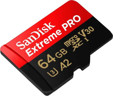 Karta Extreme Pro microSDXC 64GB 200/90 MB/s A2 V30 Karta Extreme Pro microSDXC 64GB 200/90 MB/s A2 V30
