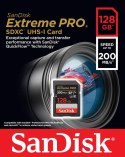 Karta pamięci Extreme Pro SDXC 128GB 200/90 MB/s V30 UHS-I U3