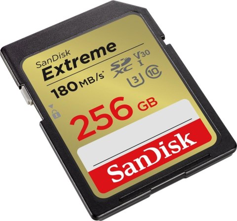 Karta pamięci Extreme SDXC 256GB 180/130 MB/s V30 UHS-I Karta pamięci Extreme SDXC 256GB 180/130 MB/s V30 UHS-I