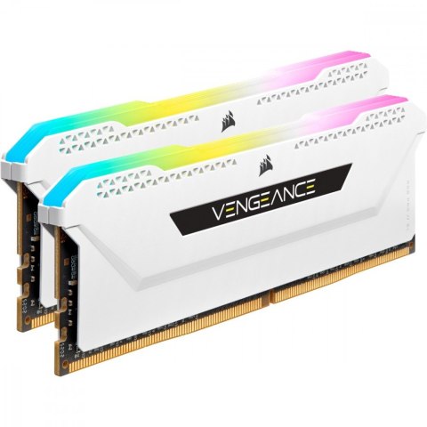 Pamięć DDR4 Vengeance RGB PRO SL 16GB/3200(2*8GB) biały Pamięć DDR4 Vengeance RGB PRO SL 16GB/3200(2*8GB) biały