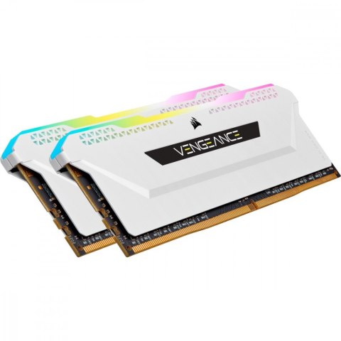 Pamięć DDR4 Vengeance RGB PRO SL 16GB/3200(2*8GB) biały Pamięć DDR4 Vengeance RGB PRO SL 16GB/3200(2*8GB) biały