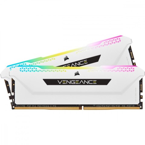 Pamięć DDR4 Vengeance RGB PRO SL 16GB/3200(2*8GB) biały Pamięć DDR4 Vengeance RGB PRO SL 16GB/3200(2*8GB) biały