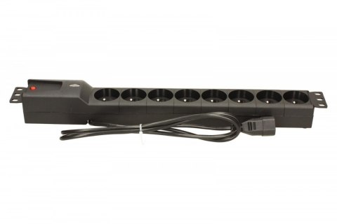 Listwa zasilająca LZRM 810 BW IEC 320, PDU, 1.5m Listwa zasilająca LZRM 810 BW IEC 320, PDU, 1.5m