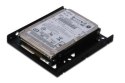 Ramka montażowa/Adapter SSD/HDD 2x 2.5" do 3.5" (ATA, SATA, SSD) metalowa ,zestaw, czarna
