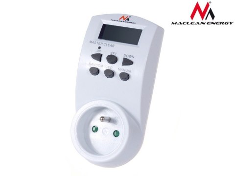 Timer cyfrowy Energy MCE05 10 programów CD funkcja Random 3600W - Czasomierz - programator Timer cyfrowy Energy MCE05 10 programów CD funkcja Random 3600W - Czasomierz - programator
