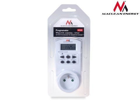 Timer cyfrowy Energy MCE05 10 programów CD funkcja Random 3600W - Czasomierz - programator Timer cyfrowy Energy MCE05 10 programów CD funkcja Random 3600W - Czasomierz - programator