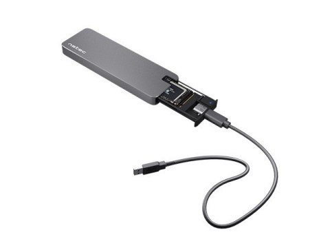 Kieszeń zewnętrzna SSD Rhino M.2 NVME USB-C 3.1 Gen 2 aluminium Kieszeń zewnętrzna SSD Rhino M.2 NVME USB-C 3.1 Gen 2 aluminium