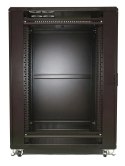 Szafa rack 27U 600x800mm czarna stojąca