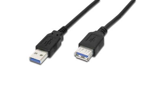 Kabel przedłużający USB 3.1 Gen.1 SuperSpeed 5Gbps Typ USB A/USB A M/Ż czarny 1,8m Kabel przedłużający USB 3.1 Gen.1 SuperSpeed 5Gbps Typ USB A/USB A M/Ż czarny 1,8m
