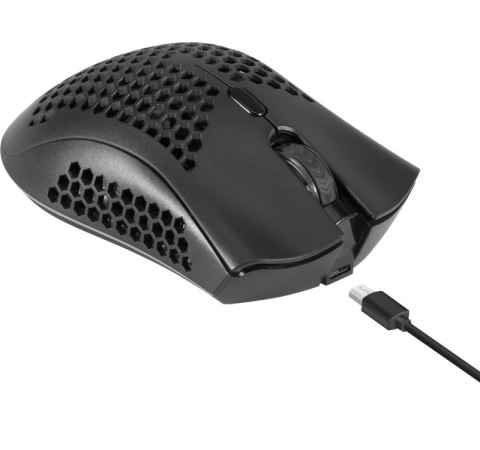 Mysz gamingowa bezprzewodowa Warlock GM-709L Optic RF RGB 2400 dpi 8P Mysz gamingowa bezprzewodowa Warlock GM-709L Optic RF RGB 2400 dpi 8P