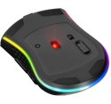 Mysz gamingowa bezprzewodowa Warlock GM-709L Optic RF RGB 2400 dpi 8P