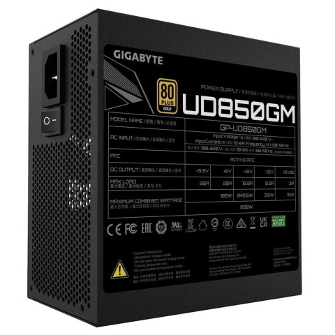 Zasilacz modularny UD850GM 850W 80PLUS GOLD ATX Zasilacz modularny UD850GM 850W 80PLUS GOLD ATX
