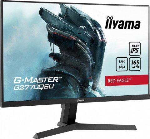 Monitor 27 cali G2770QSU-B1 0.5ms, IPS, DP, HDMI, 165Hz, 400cd/m2, USBx2 Monitor 27 cali G2770QSU-B1 0.5ms, IPS, DP, HDMI, 165Hz, 400cd/m2, USBx2