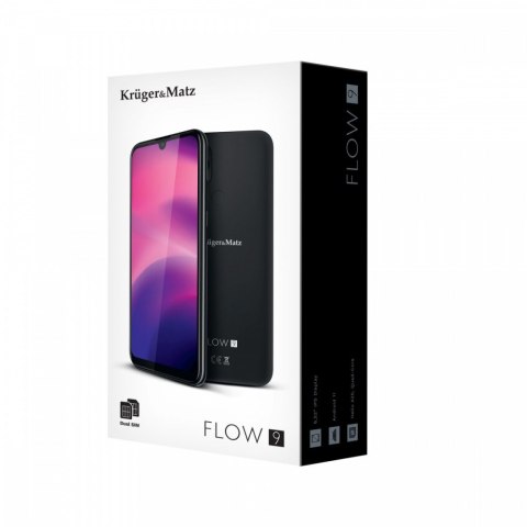 Smartfon FLOW 9 Czarny Smartfon FLOW 9 Czarny