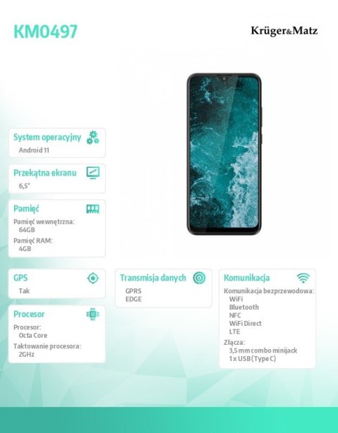 SmartfonLive 9 Czarny SmartfonLive 9 Czarny