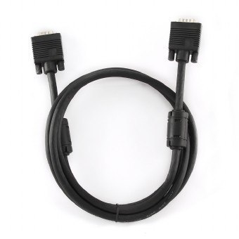 Kabel VGA 15M/15M EKRAN+FERRYT 5M BLACK Kabel VGA 15M/15M EKRAN+FERRYT 5M BLACK