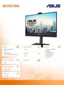 Monitor 24 cale BE24ECSNK IPS USB-C DPX2 DAISY CHAIN HDMI USB3.2.0X4 GŁOŚNIK KAMERKA