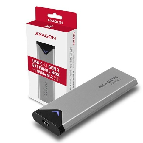 EEM2-UG2 Obudowa zewnętrzna aluminiowa, USB-C 3.2 Gen 2 - M.2 NVMe SSD, długość 42 do 80 mm szary EEM2-UG2 Obudowa zewnętrzna aluminiowa, USB-C 3.2 Gen 2 - M.2 NVMe SSD, długość 42 do 80 mm szary