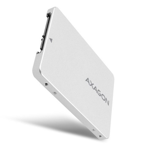 RSS-M2SD Wewnętrzna obudowa 2.5" z interfejsem SATA do dysków SSD M.2 SATA, srebrny RSS-M2SD Wewnętrzna obudowa 2.5" z interfejsem SATA do dysków SSD M.2 SATA, srebrny