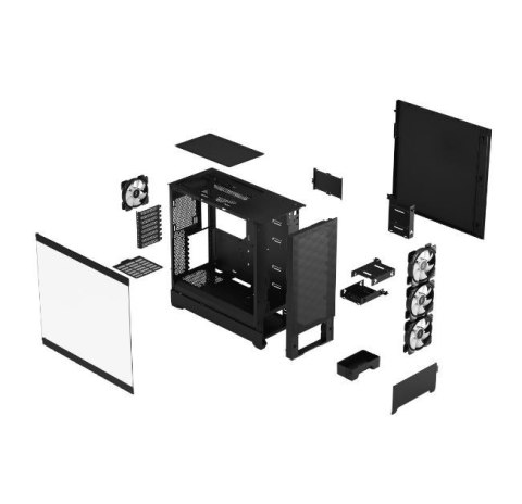 Obudowa Pop XL Air RGB Black TG Clear Tint Obudowa Pop XL Air RGB Black TG Clear Tint
