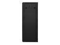 Szafa instalacyjna wisząca 19'' 27U 600X450mm czarna (drzwi szklane)