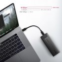 EEM2-GTS Obudowa zewnętrzna aluminiowa bezśrubowa, USB-C 3.2 GEN 2 M.2 NVMe SSD