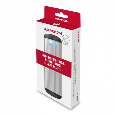 EEM2-SA Obudowa zewnętrzna aluminiowa bezśrubowa USB 3.2 GEN 1 M.2 SATA SSD EEM2-SA Obudowa zewnętrzna aluminiowa bezśrubowa USB 3.2 GEN 1 M.2 SATA SSD