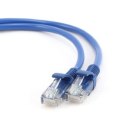 Patch cord kat.5e osłonka zalewana 1.5m niebieski