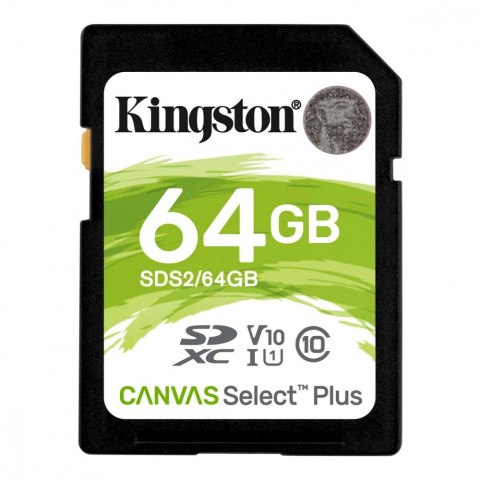 Karta pamięci SD 64GB Canvas Select Plus R100MB/s Karta pamięci SD 64GB Canvas Select Plus R100MB/s