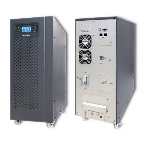 Zasilacz awaryjny UPS, on-line, czysta fala sinusoidalna, 10kVA, 8kW, LCD USB Zasilacz awaryjny UPS, on-line, czysta fala sinusoidalna, 10kVA, 8kW, LCD USB