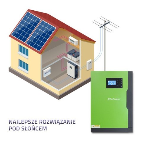 Hybrydowy inwenter solarny Off-Grid 3,5kW | 100A | 24V | MPPT | Sinus Hybrydowy inwenter solarny Off-Grid 3,5kW | 100A | 24V | MPPT | Sinus