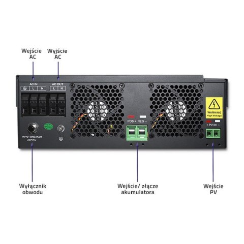 Hybrydowy inwenter solarny Off-Grid 3,5kW | 100A | 24V | MPPT | Sinus Hybrydowy inwenter solarny Off-Grid 3,5kW | 100A | 24V | MPPT | Sinus