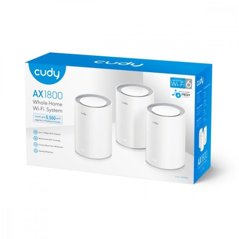 System WiFi Mesh M1800 (3-Pack) AX1800 System WiFi Mesh M1800 (3-Pack) AX1800