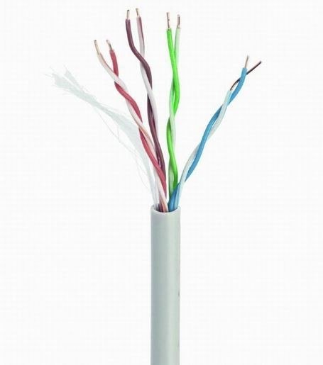 Kabel UTP drut kat. 5e (CCA) 305m szary Kabel UTP drut kat. 5e (CCA) 305m szary