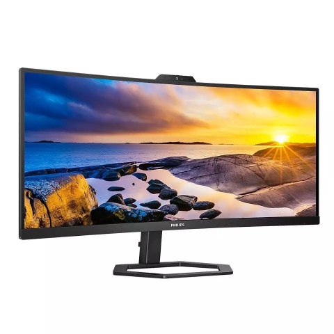 Monitor 34 cale 34E1C5600HE VA HDMI DP USB-C HAS Kamera Głośniki