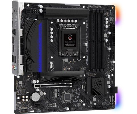Płyta główna B760M PG RIPTIDE s1700 4DDR5 DP/HDMI/USB mATX Płyta główna B760M PG RIPTIDE s1700 4DDR5 DP/HDMI/USB mATX