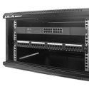 Szafa RACK 19 cali | 6U | 600 x 600 x 370 | Perforowane drzwi