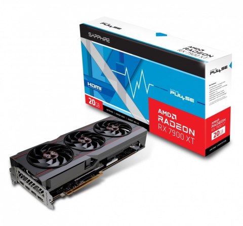 Karta graficzna Radeon RX 7900 XT Pulse 20GB GDDR6 320bit 2DP/2HDMI Karta graficzna Radeon RX 7900 XT Pulse 20GB GDDR6 320bit 2DP/2HDMI