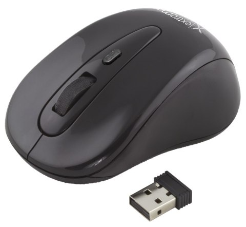 MYSZ BEZPRZEWODOWA OPTYCZNA XM104K MAVERICK 1200DPI / 2,4GHz / 3D / CZARNA MYSZ BEZPRZEWODOWA OPTYCZNA XM104K MAVERICK 1200DPI / 2,4GHz / 3D / CZARNA