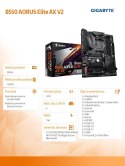 Płyta główna B550 AORUS ELITE AX V2 AM4 4DDR4 HDMI/DP M.2 ATX