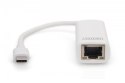 Karta sieciowa przewodowa USB 3.0 Typ C do Gigabit Ethernet 10/100/1000Mbps