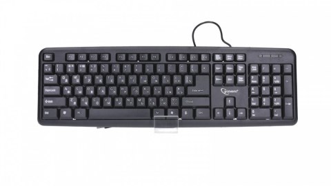 Klawiatura standardowa USB Cyrylica KB-U-103-RU czarna Klawiatura standardowa USB Cyrylica KB-U-103-RU czarna